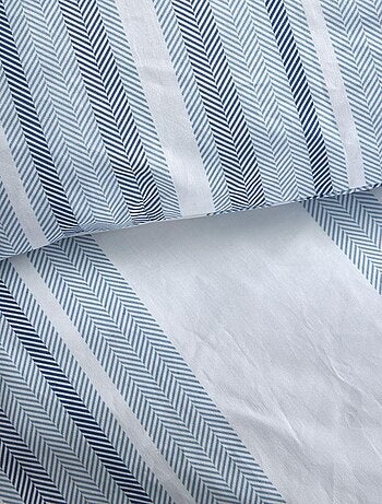Parure de lit imprimé Rayures Coton SUNSHINE JEAN