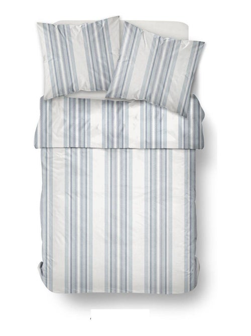 Parure de lit imprimé Rayures Coton SUNSHINE JEAN - Kiabi