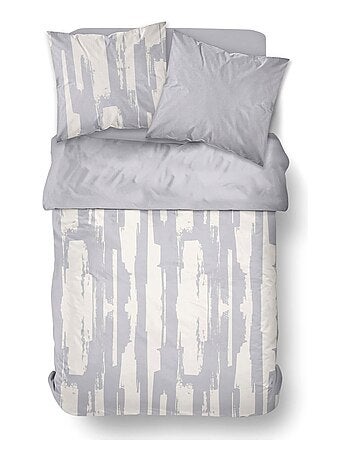 Parure de lit imprimé Rayures Coton SUNSHINE JOSH