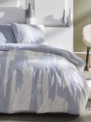 Parure de lit imprimé Rayures Coton SUNSHINE JOSH