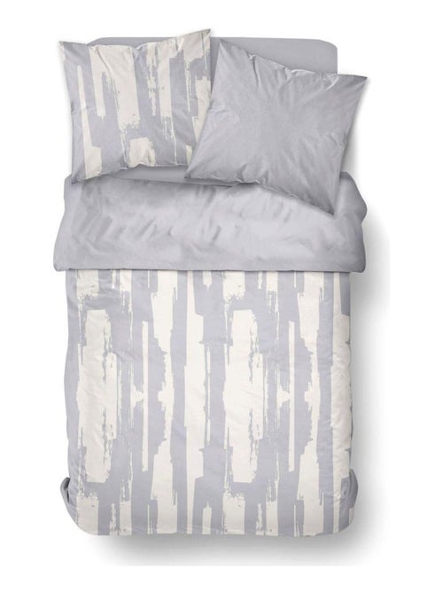Parure de lit imprimé Rayures Coton SUNSHINE JOSH - Kiabi