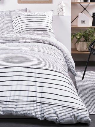 Parure de lit imprimé Uni coton SUNSHINE GEMMA