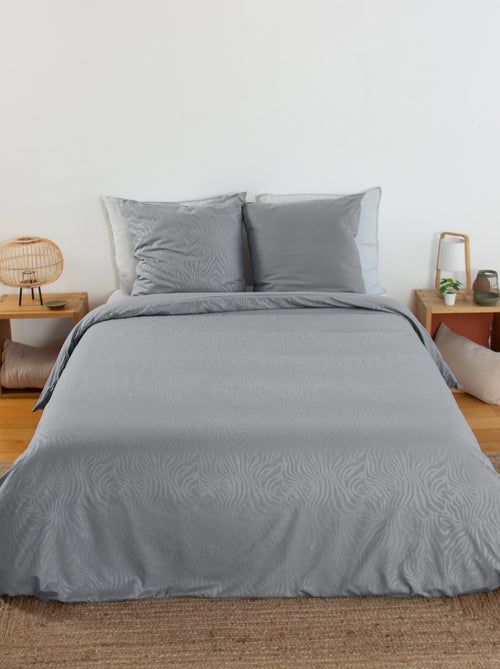 Parure de lit imprimé zébré - 2 personnes - Kiabi