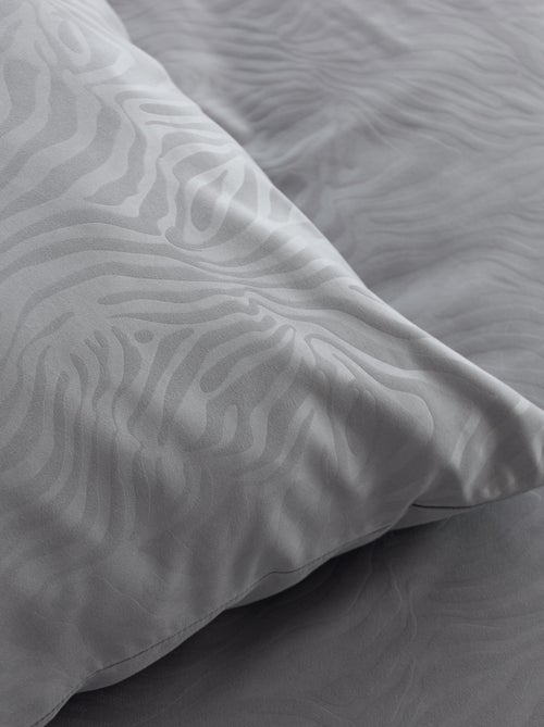 Parure de lit imprimé zébré - 2 personnes - Kiabi