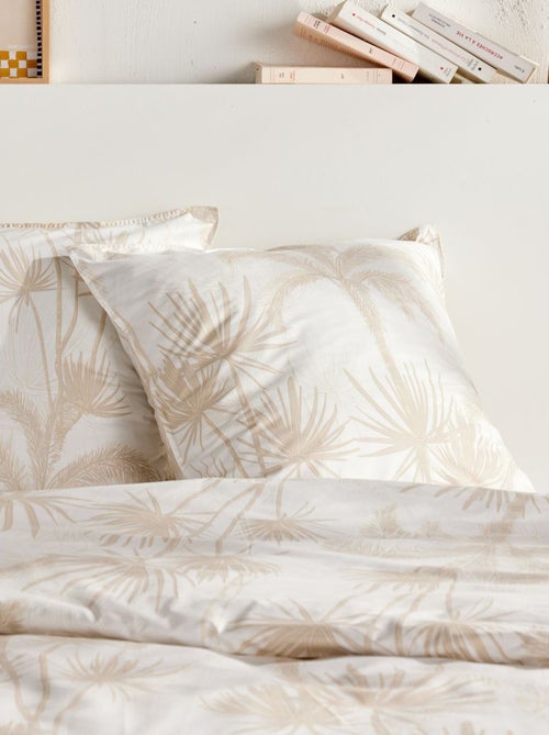 Parure de lit imprimée - 2 personnes - Kiabi