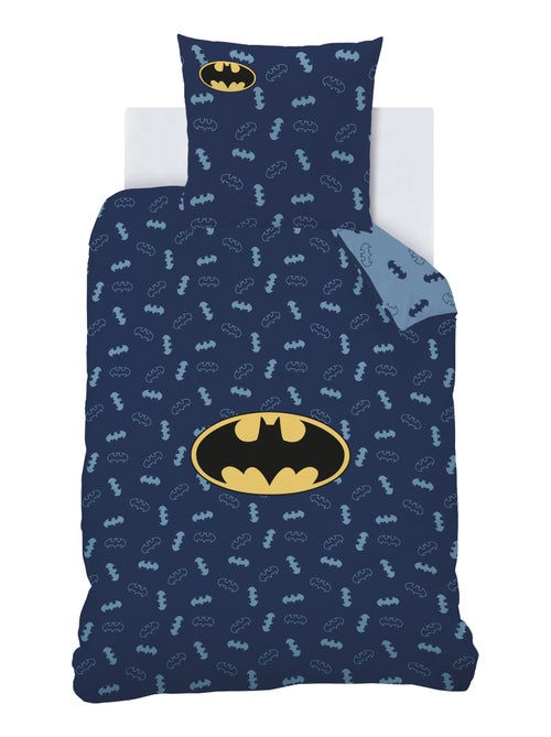Parure de lit imprimée 100% coton, BATMAN ICONIC - Kiabi