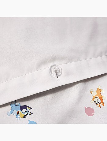 Parure de lit imprimée 100% coton, BLUEY PARTY