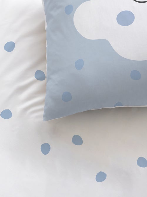 Parure de lit imprimée 100% coton, CUMULUS - Kiabi