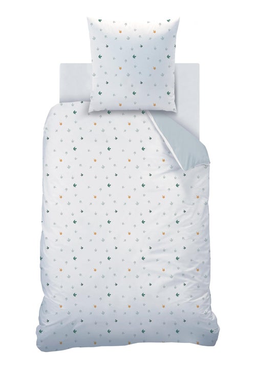 Parure de lit imprimée 100% coton, DINO JUNGLE - Kiabi