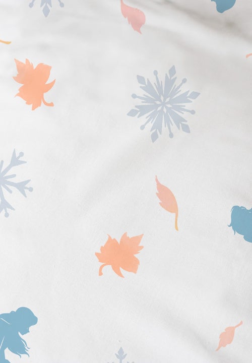 Parure de lit imprimée 100% coton, DISNEY HOME FROZEN SISTERS - Kiabi