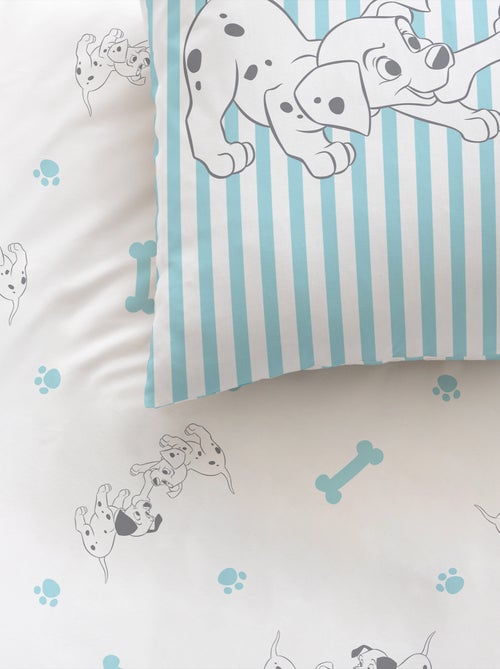 Parure de lit imprimée 100% coton, DISNEY HOME LES 101 DALMATIENS TOGETHER - Kiabi
