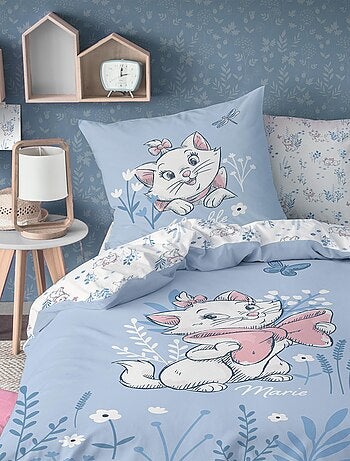 Parure de lit imprimée 100% coton, DISNEY HOME LES ARISTOCHATS SPRING