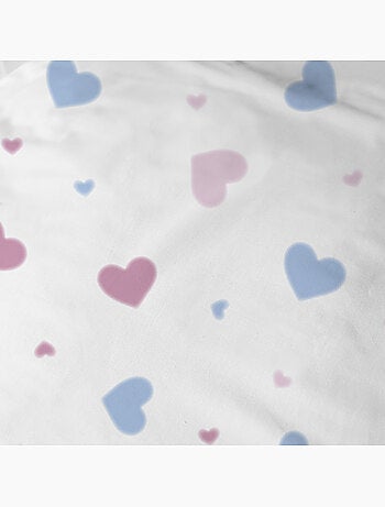 Parure de lit imprimée 100% Coton, DISNEY HOME STITCH BISOUS