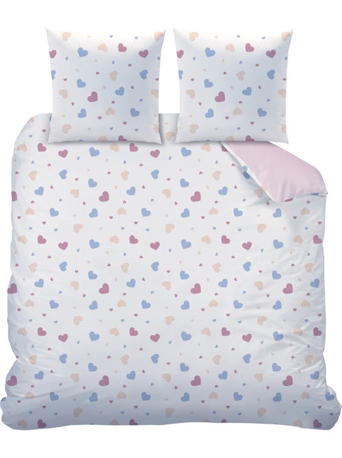 Parure de lit imprimée 100% Coton, DISNEY HOME STITCH BISOUS - Kiabi