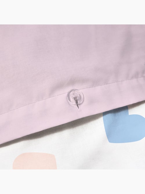 Parure de lit imprimée 100% Coton, DISNEY HOME STITCH BISOUS - Kiabi