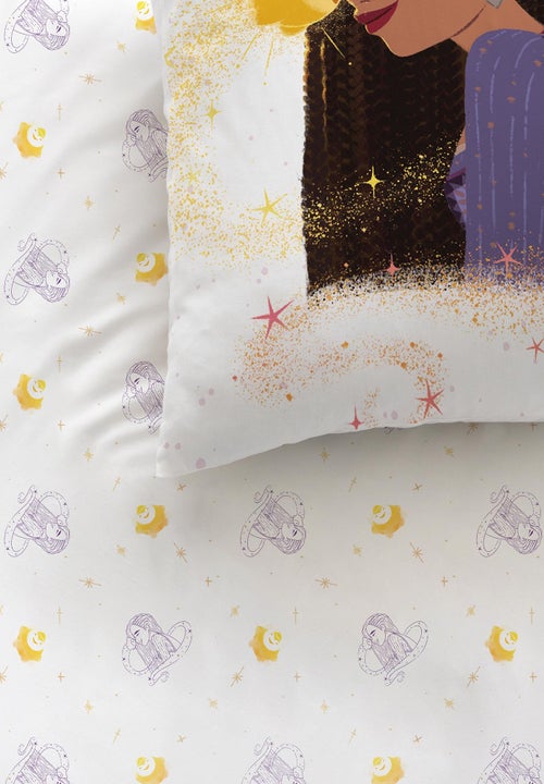 Parure de lit imprimée 100% coton, DISNEY WISH ASHA - Kiabi