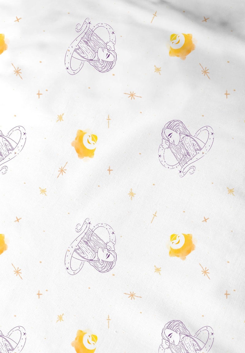 Parure de lit imprimée 100% coton, DISNEY WISH ASHA Blanc - Kiabi