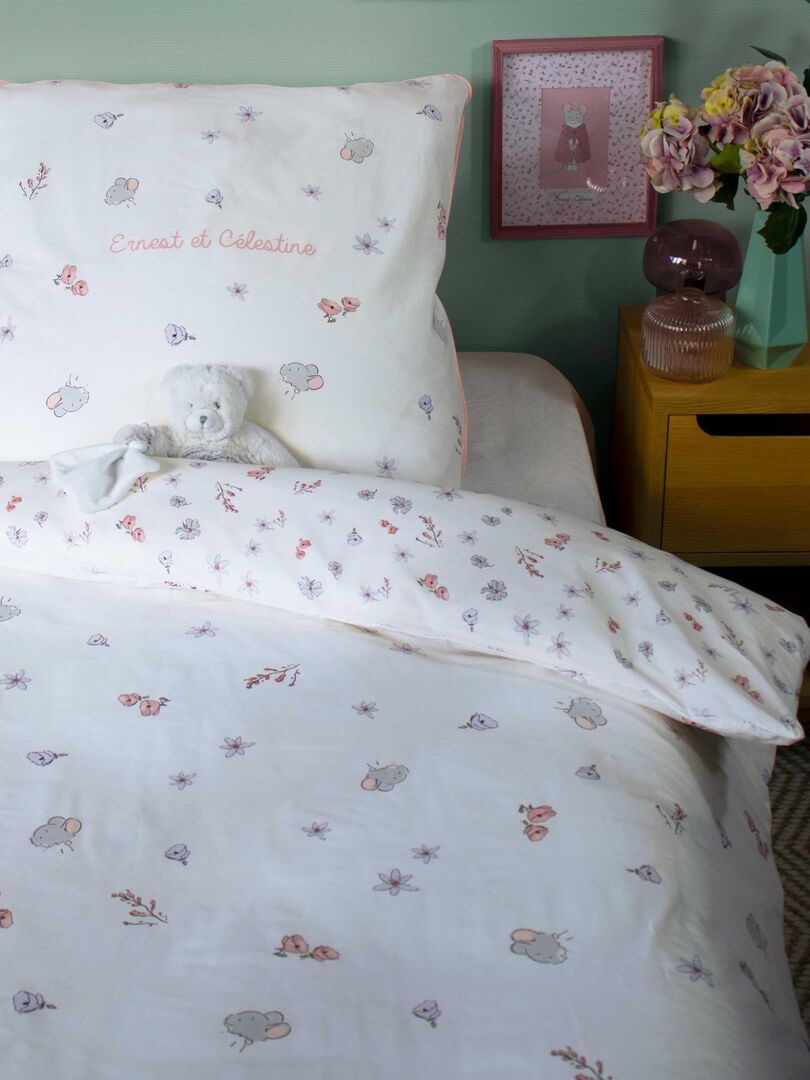 Spiderman, Parure De Lit Double Imprimée Réversible 100% Coton, MARVEL