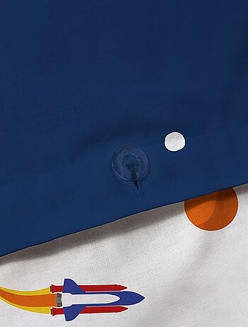 Parure de lit imprimée 100% coton, EXPLORE SPACE