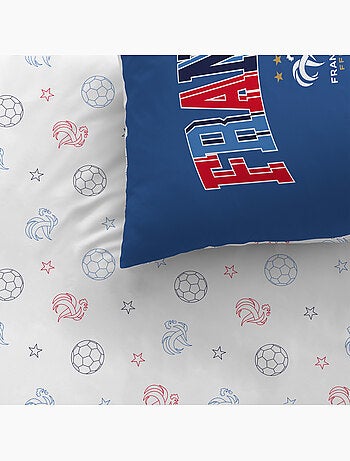 Parure de lit imprimée 100% Coton, FFF CAMPUS