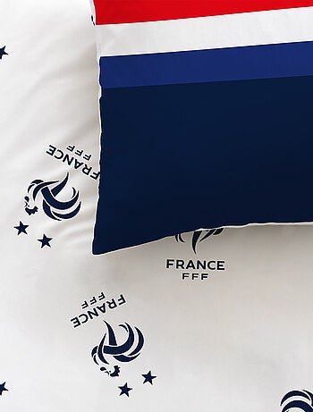 Parure de lit imprimée 100% Coton, FFF RAYURES
