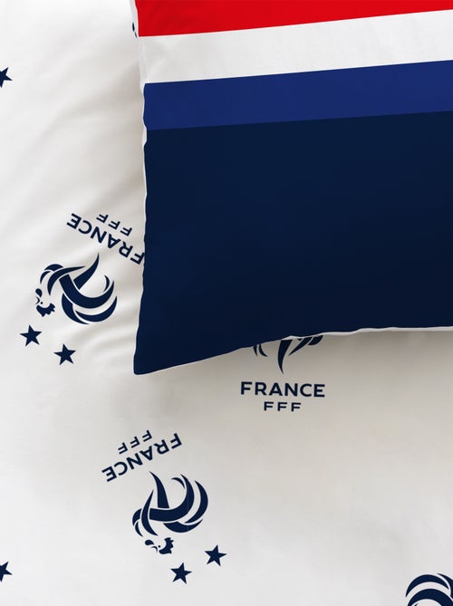Parure de lit imprimée 100% Coton, FFF RAYURES - Kiabi