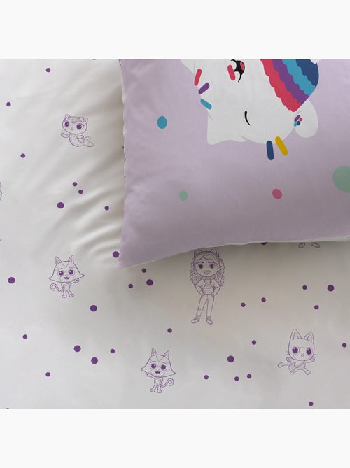 Parure de lit imprimée 100% coton, GABBY ET LA MAISON MAGIQUE FUNNY - Kiabi