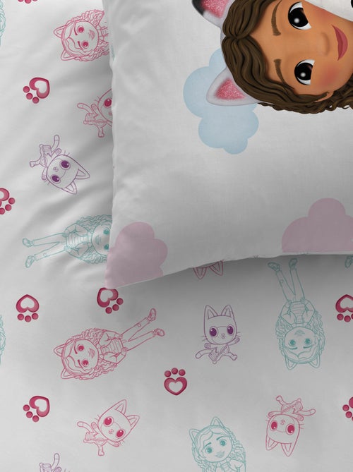 Parure de lit imprimée 100% coton, GABBY ET LA MAISON MAGIQUE WORLD - Kiabi