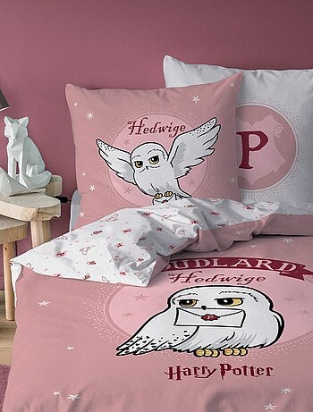 Parure de lit imprimée 100% coton, HARRY POTTER FLY