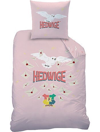 Parure de lit imprimée 100% coton, HARRY POTTER LETTERS