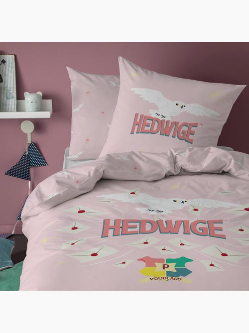 Parure de lit imprimée 100% coton, HARRY POTTER LETTERS - Kiabi