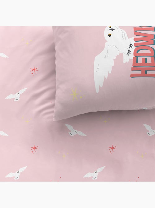 Parure de lit imprimée 100% coton, HARRY POTTER LETTERS - Kiabi