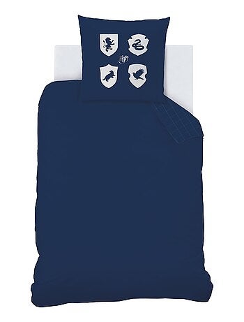 Parure de lit imprimée 100% coton, HARRY POTTER PREPPY