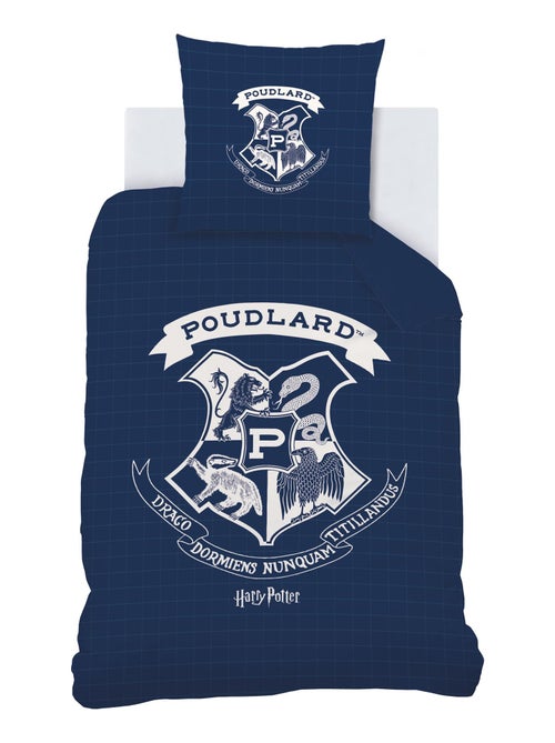 Parure de lit imprimée 100% coton, HARRY POTTER PREPPY - Kiabi