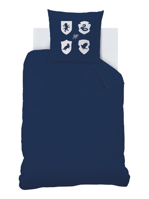 Parure de lit imprimée 100% coton, HARRY POTTER PREPPY - Kiabi
