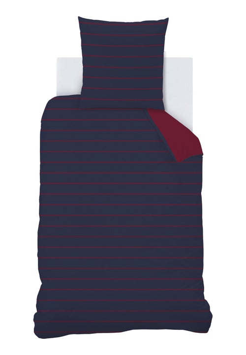 Parure de lit imprimée 100% coton, HARRY POTTER STRIPE - Kiabi