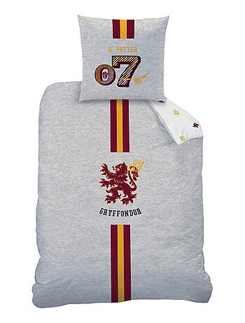 Parure de lit imprimée 100% coton, HARRY POTTER TEAM G