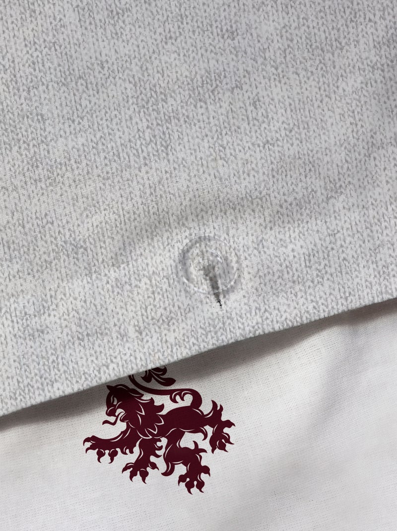 Parure de lit imprimée 100% coton, HARRY POTTER TEAM G Gris - Kiabi