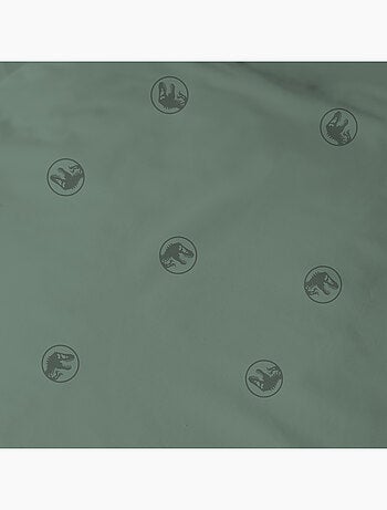 Parure de lit imprimée 100% coton, JURASSIC WORLD EMPREINTE