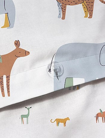 Parure de lit imprimée 100% coton, KENYA