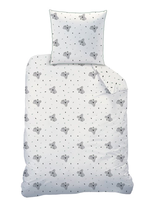 Parure de lit imprimée 100% coton, KOALAS - Kiabi