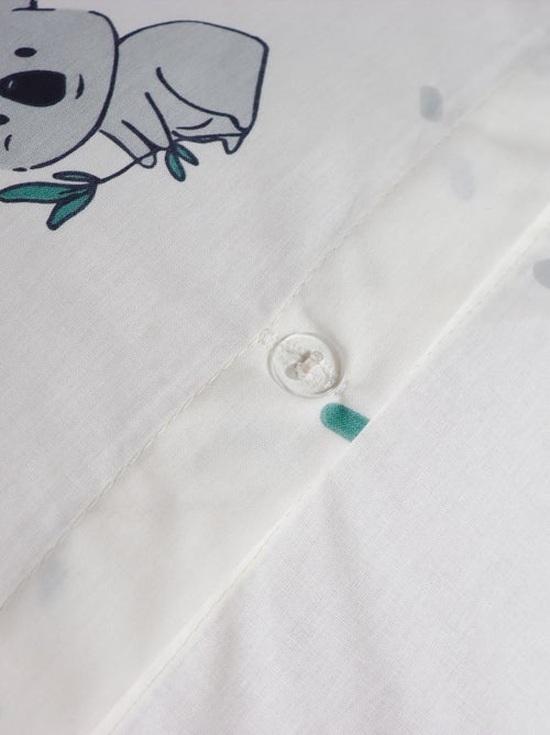 Parure de lit imprimée 100% coton, KOALAS - Kiabi