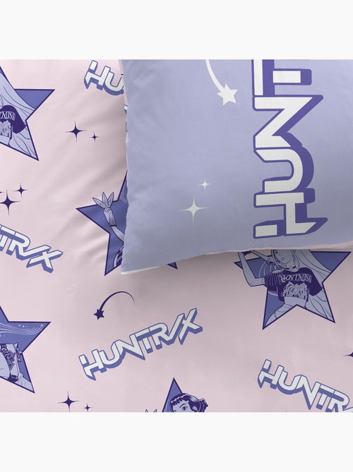 Parure de lit imprimée 100% coton, kpop demon hunters slaypop - Kiabi Parure de lit imprimée 100% coton, kpop demon hunters slaypop - Kiabi