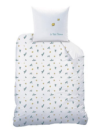 Parure de lit imprimée 100% coton, LE PETIT PRINCE BIRDS