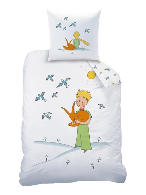 Parure de lit imprimée 100% coton, LE PETIT PRINCE BIRDS - Kiabi Parure de lit imprimée 100% coton, LE PETIT PRINCE BIRDS - Kiabi