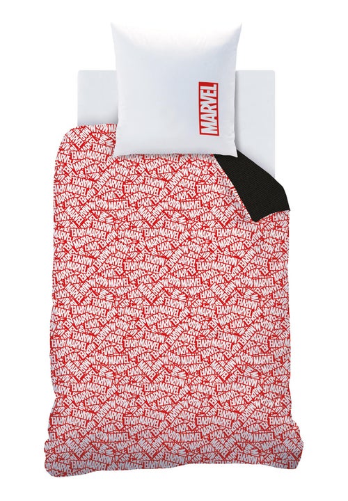 Parure de lit imprimée 100% coton, MARVEL HOME IDENTITY - Kiabi