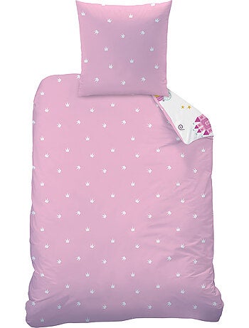 Parure de lit imprimée 100% coton, MERVEILLE