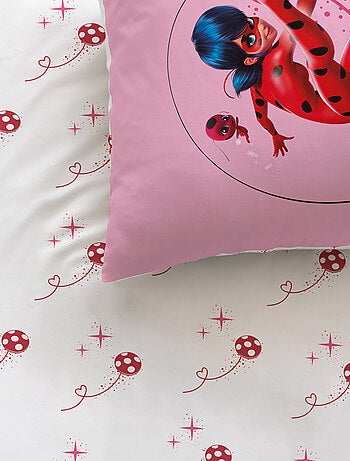 Parure de lit imprimée 100% coton, MIRACULOUS LADYBUG SHADOW