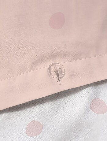 Parure de lit imprimée 100% coton, NUAGES