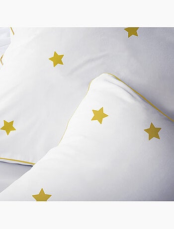 Parure de lit imprimée 100% coton, nuit etoilée
